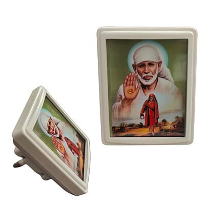 Shirdi Sai Baba Night light 2 pieces