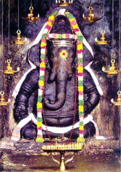 Original Pillayarpatti  Vinayakar Photo